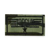 Термоаппликация Topgun, 6.3×3.3 см, разноцветная