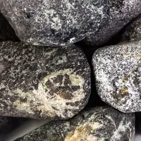 Камни для бани &laquo;Хромит&raquo;, 10 кг, обвалованные, фракция 7-15 см, в коробке