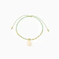 Браслет "Виколия" длина 16 см, цв. бирюзовый, золотистый Браслет "Виколия" длина 16 см, цв. бирюзовый, золотистый