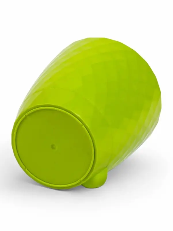 Кашпо с прикорневым поливом Кашпо с прикорневым поливом "Румба" 1,5 л, D14 см, h-14,5 см, цвет киви