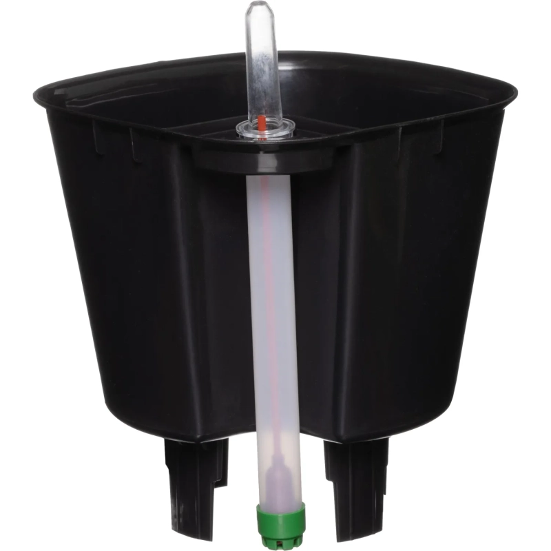 Горшок цветочный с автополивом КОМФОРТ 3л оливковый ПИ-21-6ТХ