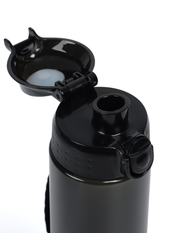 Бутылка для воды Onlytop, 700 мл, цвет черный