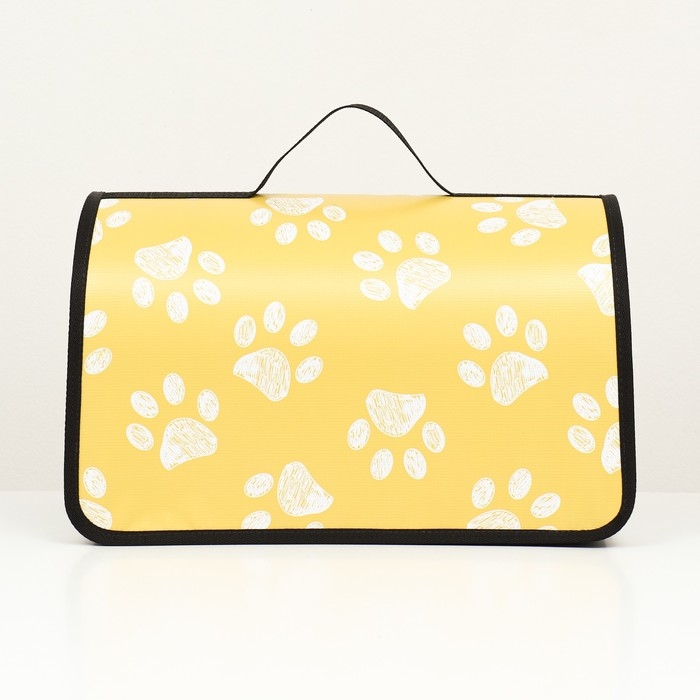 Сумка - переноска для животных  Сумка - переноска для животных "Лапки", каркасная, 45 х 25 х 30 см