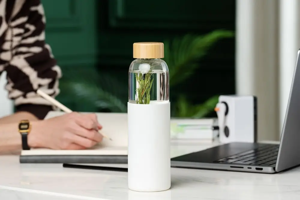 Бутылка для воды Onflow, белая Бутылка для воды Onflow, белая