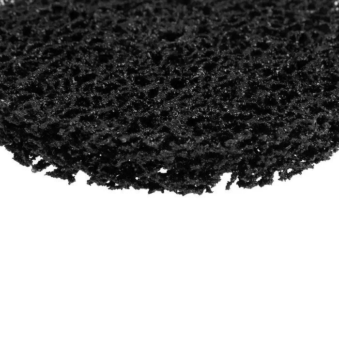 Круг коралловый по металлу ТУНДРА, для шлифовки и полировки, М8, 115 мм, с адаптером