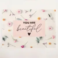 Салфетка на стол "You are beautiful"