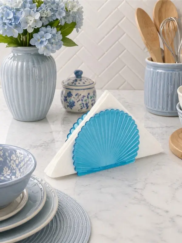 Салфетница &laquo;Павлин&raquo;, пластик, 13&times;10&times;2.5 см, МИКС