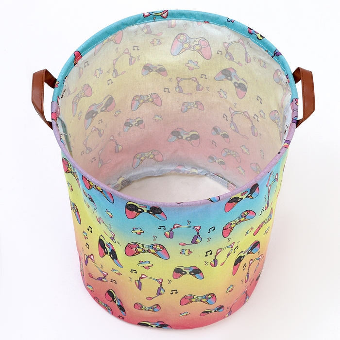 Корзина для игрушек «Джойстики» 48 × 40 × 40 см Корзина для игрушек «Джойстики» 48 × 40 × 40 см