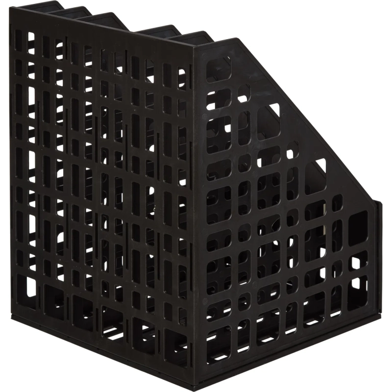 Лоток вертикальный сборный вертикальный 5 отделений черный ЛТ85