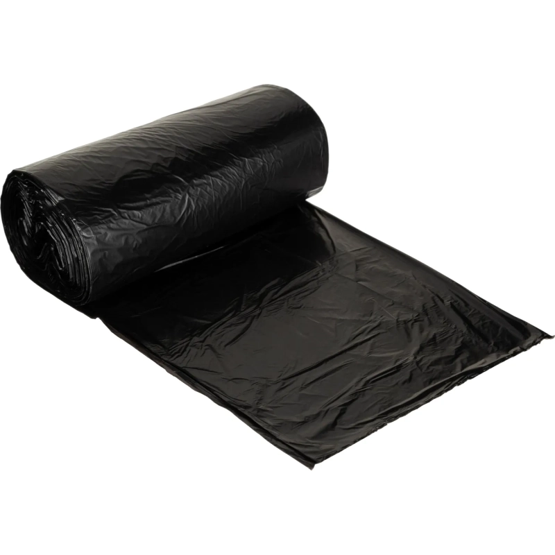 Мешки для мусора ПНД 30л&nbsp; 50шт/рул черные 48х57,5см Элементари ЕЛР30-50/20