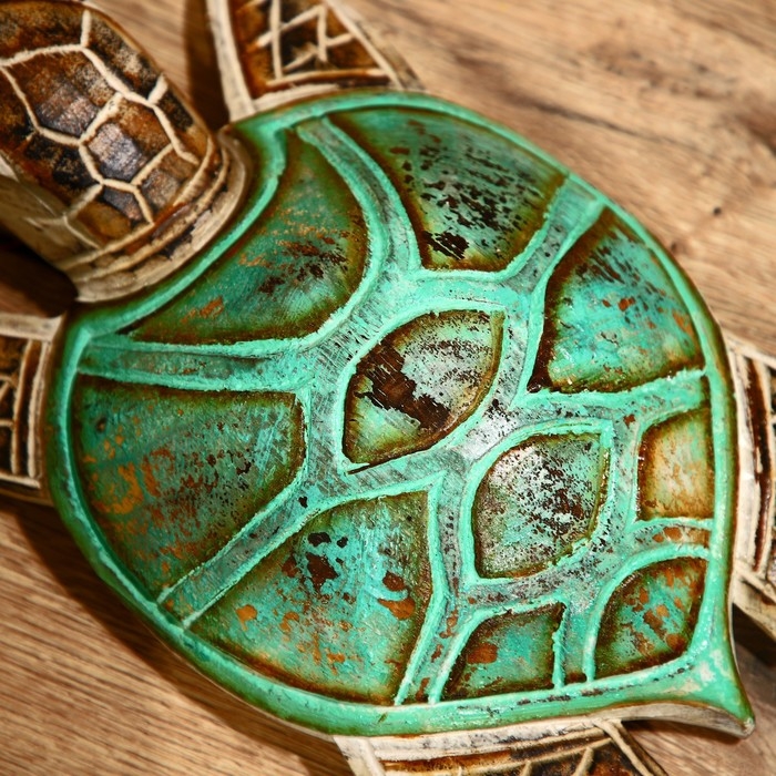 Сувенир "Черепаха" албезия 30х20х6 см