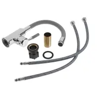 A9890T-2 (Смеситель для умывальника с силиконовым изливом и гайкой)