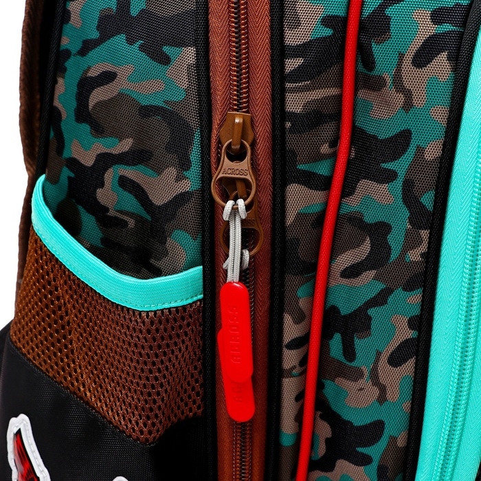 Рюкзак каркасный 39 х 29 х 17 см, Across 550, наполнение: мешок, тёмно-серый ACR22-550-4 Рюкзак каркасный 39 х 29 х 17 см, Across 550, наполнение: мешок, тёмно-серый ACR22-550-4