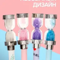 Ручка-прикол Calligrata &laquo;Песочные часы&raquo;, чёрный стержень, гелевая, МИКС