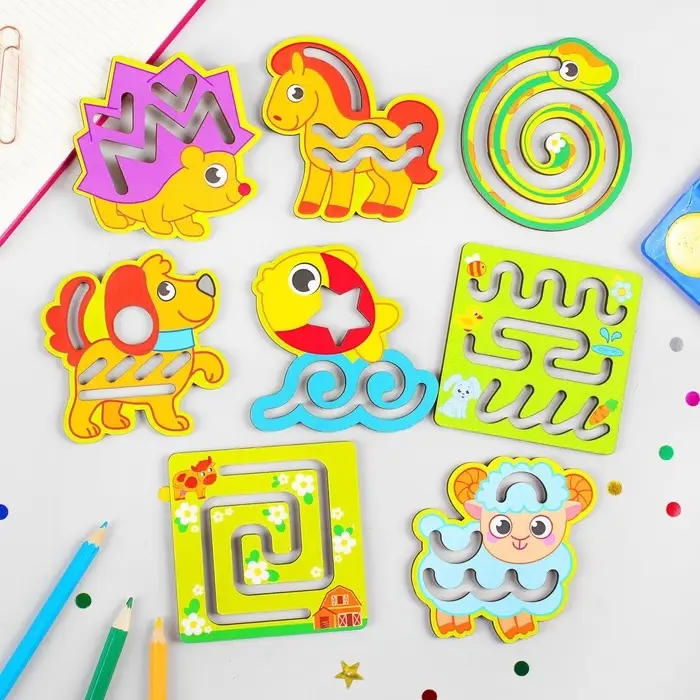 Трафареты для рисования Лесная мастерская &laquo;Животные&raquo;