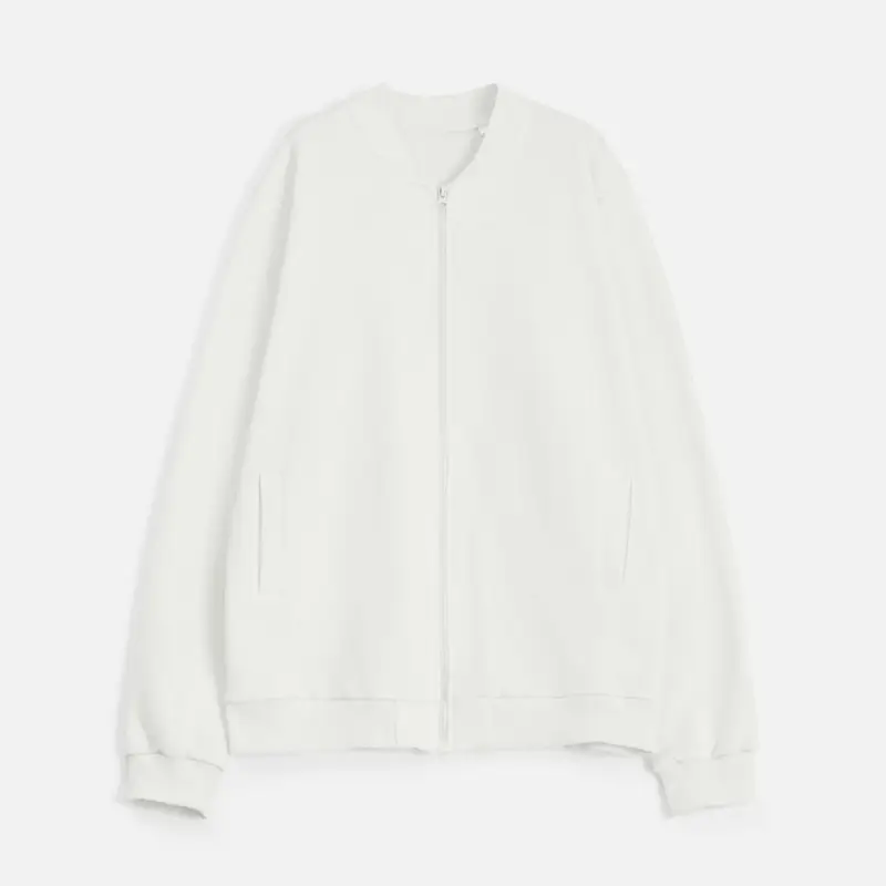 Бомбер унисекс Townie, молочно-белый, размер S