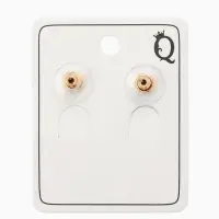 Серьги эмаль "Сердечки" вытянутые, цвет красный в золоте Серьги эмаль "Сердечки" вытянутые, цвет красный в золоте