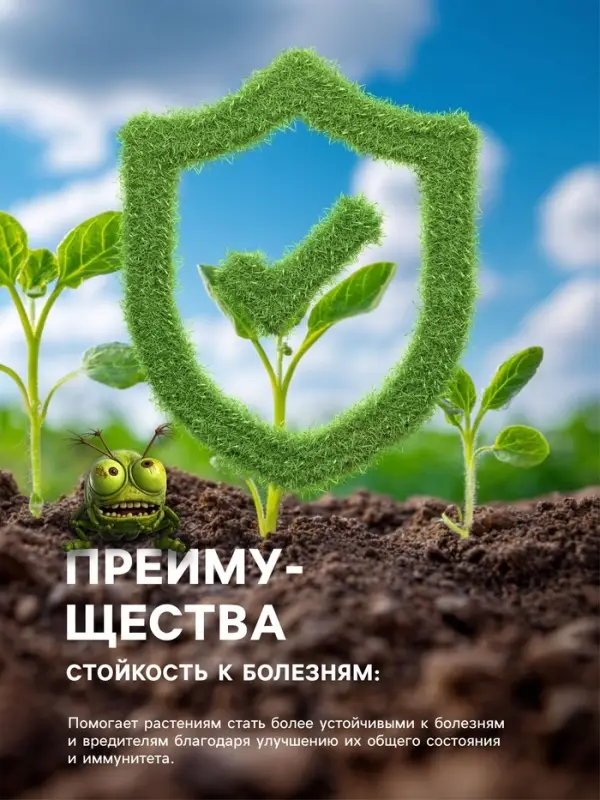 Органическое удобрение &laquo;Биогумус&raquo; Рецепты дедушки Никиты, концентрат, канистра 3 л
