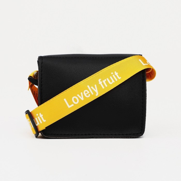 Сумка-мессенджер детская, цвет чёрный