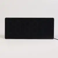 Часы электронные настенные, 36.2&times;15.5 см, белые цифры
