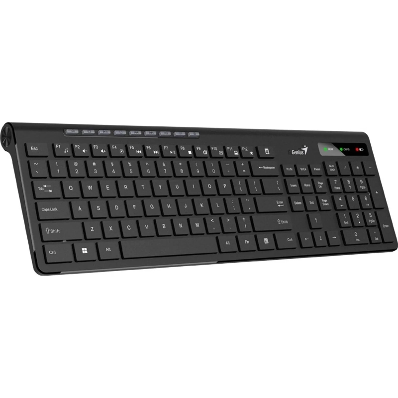 Клавиатура Genius SlimStar 7230, беспроводная мультимедийная, черный