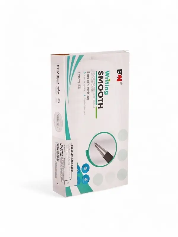 Ручка шариковая 0.8 мм, стержень синий на масляной основе, штрихкод на штуке, МИКС Ручка шариковая 0.8 мм, стержень синий на масляной основе, штрихкод на штуке, МИКС