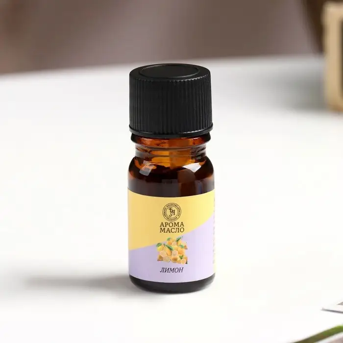 Эфирное масло  Эфирное масло "Лимон", 5 мл, "Богатство Аромата"