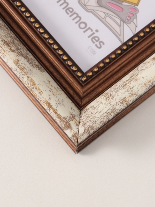 Фоторамка пластик "Любава" 10х15 см, 4020-В53/1 бежевый