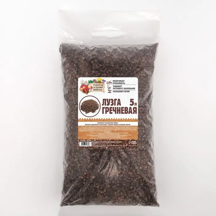 Лузга гречневая &laquo;Рецепты Дедушки Никиты&raquo;, 5 л