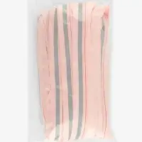 Молния &laquo;Спираль&raquo;, №5, разъёмная, со светоотражающей полосой, замок автомат, 80 см, розовая