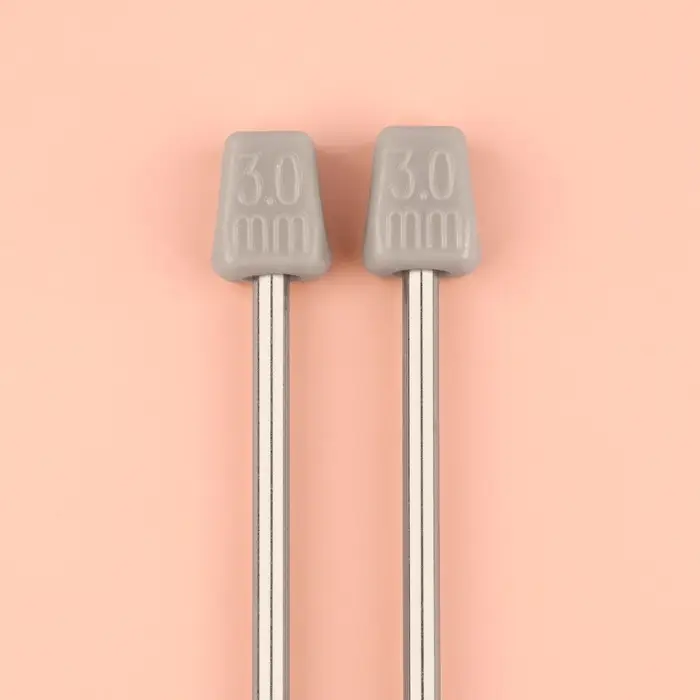 Спицы для вязания, прямые, d=3 мм, 35 см, 2 шт. Спицы для вязания, прямые, d=3 мм, 35 см, 2 шт.