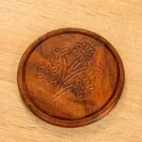 Подставка под горячее "Кошка" (набор 6 шт), 11,5х13х6,5 см, дерево шишам Подставка под горячее "Кошка" (набор 6 шт), 11,5х13х6,5 см, дерево шишам