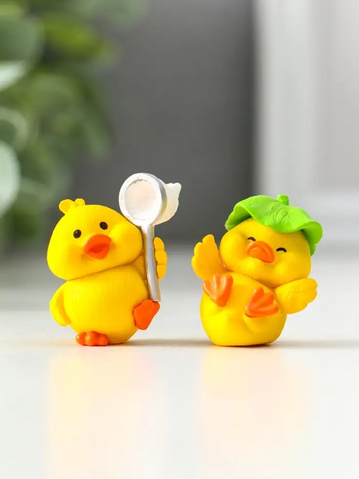 Сувенир полистоун "Цыплята и хобби" набор 4 шт 2,9х3,6 см Сувенир полистоун "Цыплята и хобби" набор 4 шт 2,9х3,6 см