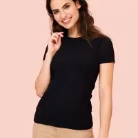 Футболка женская Millenium Stretch Women, белая, размер XL