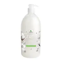 Крем-мыло жидкое с перламутром "Cremy" нежный хлопок с дозатором 1000 мл. Clean&Green CG8464