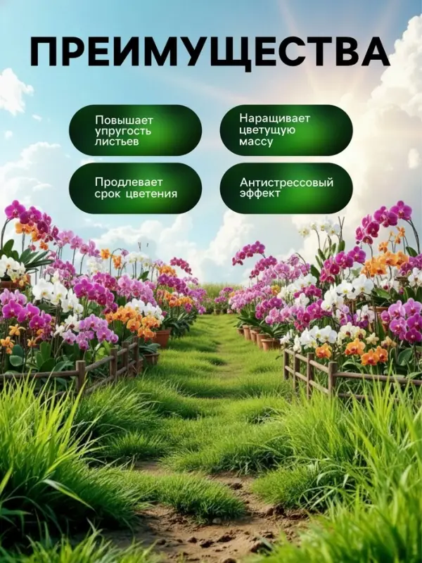 Спрей для орхидей Greenlife &laquo;Органический эликсир&raquo;, 500 мл