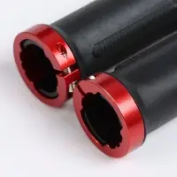 Грипсы, 130 мм, lock on, красные