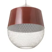 Светильник Lisa 1&times;40 Вт Е27 бордовый 26&times;26&times;32 см