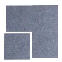 Самоклеящийся ковролин 30х30см, светло-серый Самоклеящийся ковролин 30х30см, светло-серый