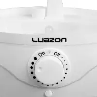 Увлажнитель воздуха Luazon LHU-04, ультразвуковой, 2 л, 35 м&sup2;, бело-голубой