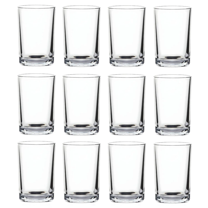 Стакан для чая 250 мл. d=70 мм. h=106 мм. Бейзик 12шт/уп 61168