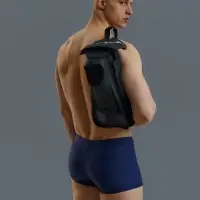 Ласты для плавания ONLYTOP, р. 38-39, чёрные, синие