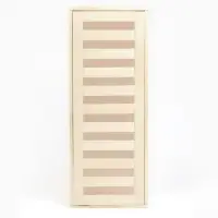 Дверь для бани и сауны &laquo;Зебра&raquo;, коробка 180&times;70 см, деревянная, со стеклом