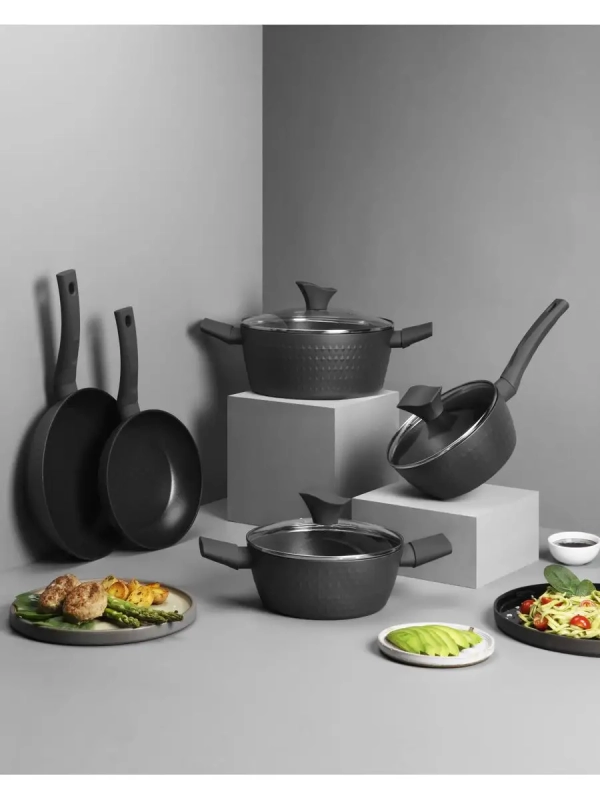 Кастрюля 2 литра Kontur-20C крышка индукция антипригарное Кастрюля 2 литра Kontur-20C крышка индукция антипригарное