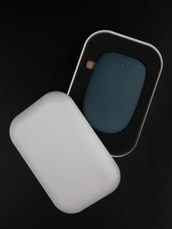 Внешний аккумулятор Pebble 7800 мАч, серо-синий Внешний аккумулятор Pebble 7800 мАч, серо-синий