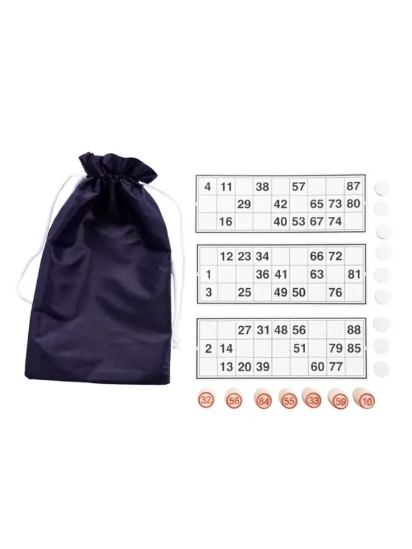 Лото Русское &laquo;Традиционное&raquo;, деревянные бочонки