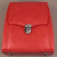 Застёжка для сумки, 2.7×3.8 см, цвет серебряный