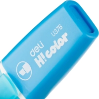 Набор текстовыделителей Deli 1-4мм, скош.нак.,6цв, флуоресц. EU376