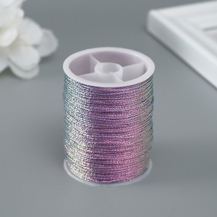 Нить люрекс для творчества 18 м, цв. ассорти №2 Нить люрекс для творчества 18 м, цв. ассорти №2