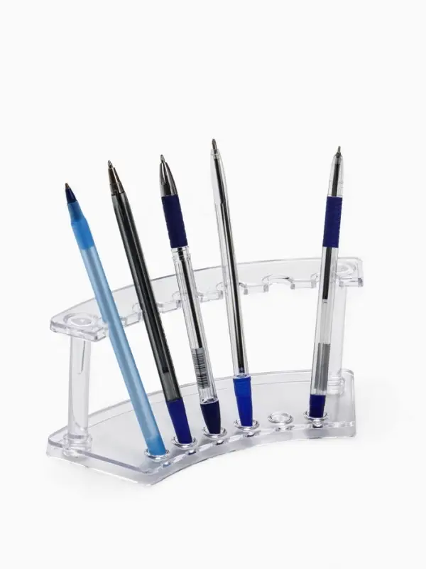 Подставка для ручек и карандашей, 17.5&times;7&times;8.3 см, оргстекло 2 мм